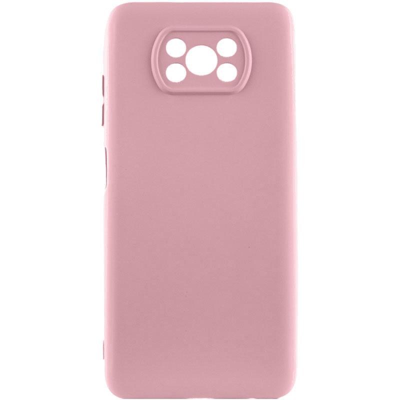 Чохол накладка Poco M3 Color Pink-Blue Silicone Case Full Protective - -