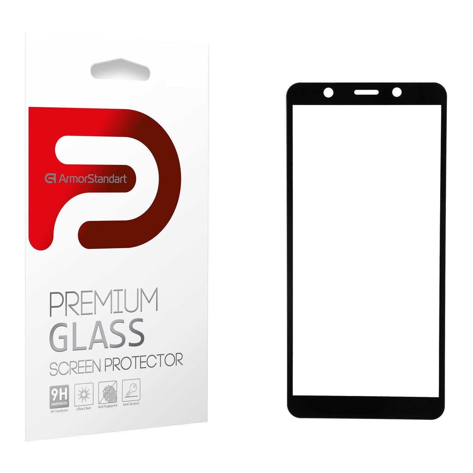 Захисне скло Tecno POP3 Black - -