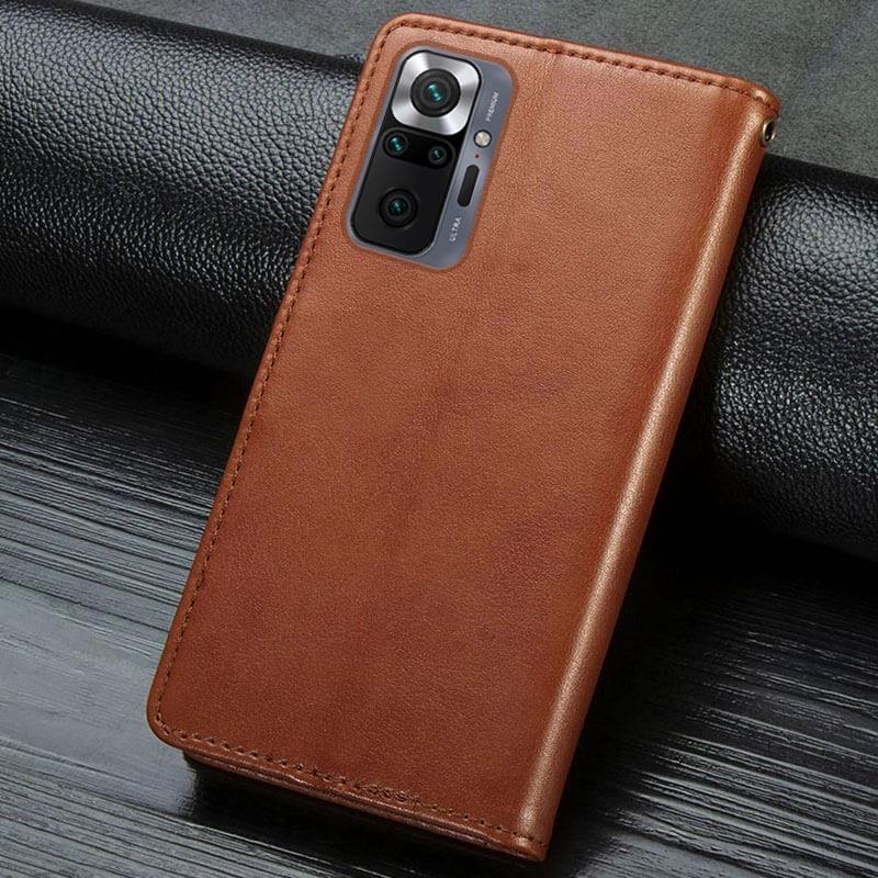 Чохол-книжка Premium Xiaomi Redmi Note 10 Pro Red - -