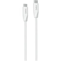 Дата кабель USB Gelius One GP-UCN012 Type-C to Type-C 3A 60W (1m) White