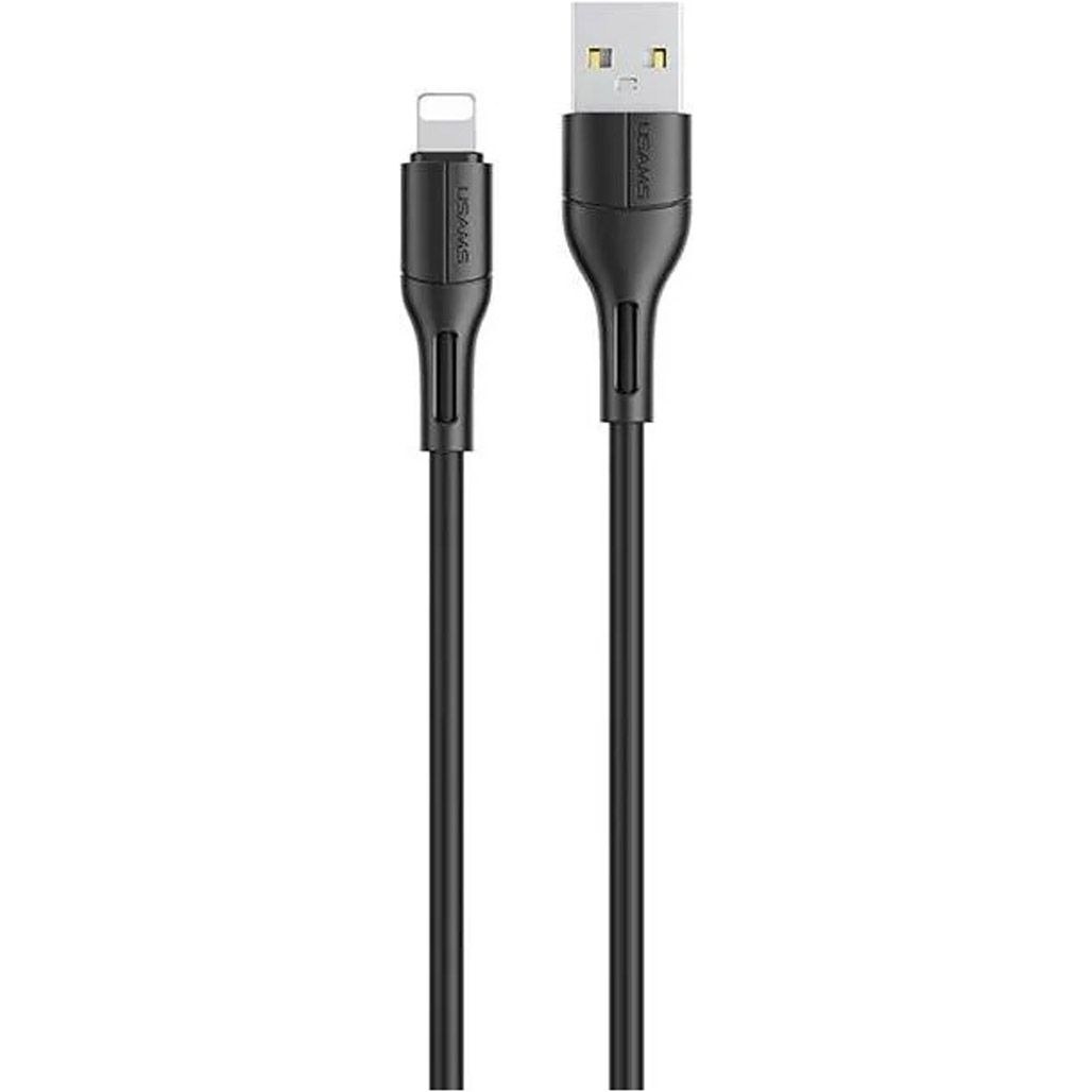 Дата кабель Usams Lightning U68 Charging 2A 1.0m Black - -