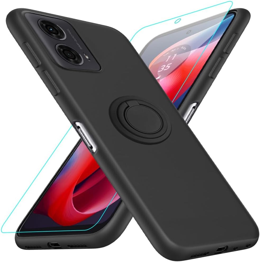 Чохол накладка Silicone Case Motorola G24 / E14 / G04 / G04s Black - -