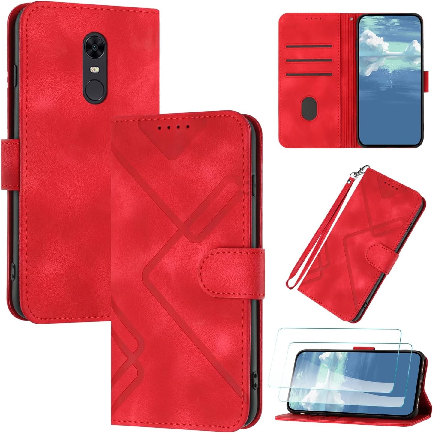 Чохол накладка Xiaomi Redmi 5 Plus Red original MI СКЛД - -