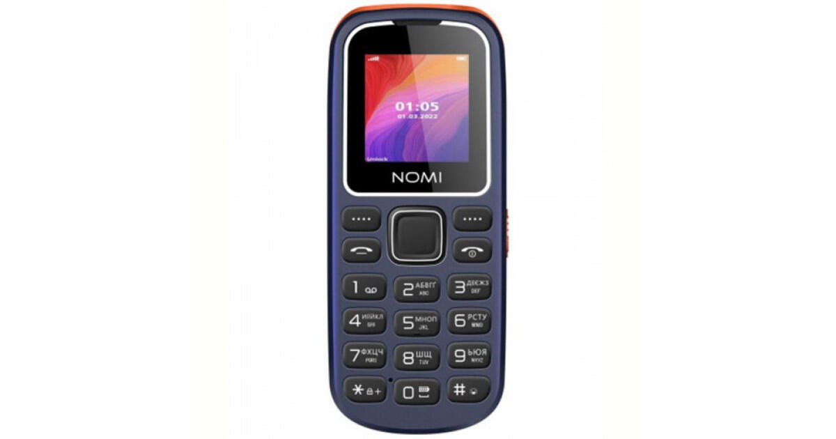 Термінал Nomi i1441 Blue (синій) - -