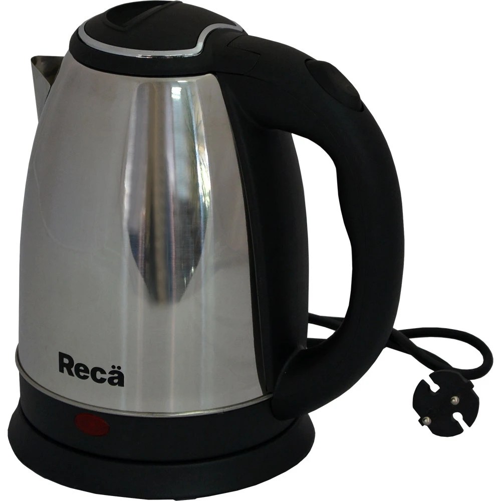 Електрочайник RECA RKS-217S (метал) 1,8л, 1500 Вт, дисковий