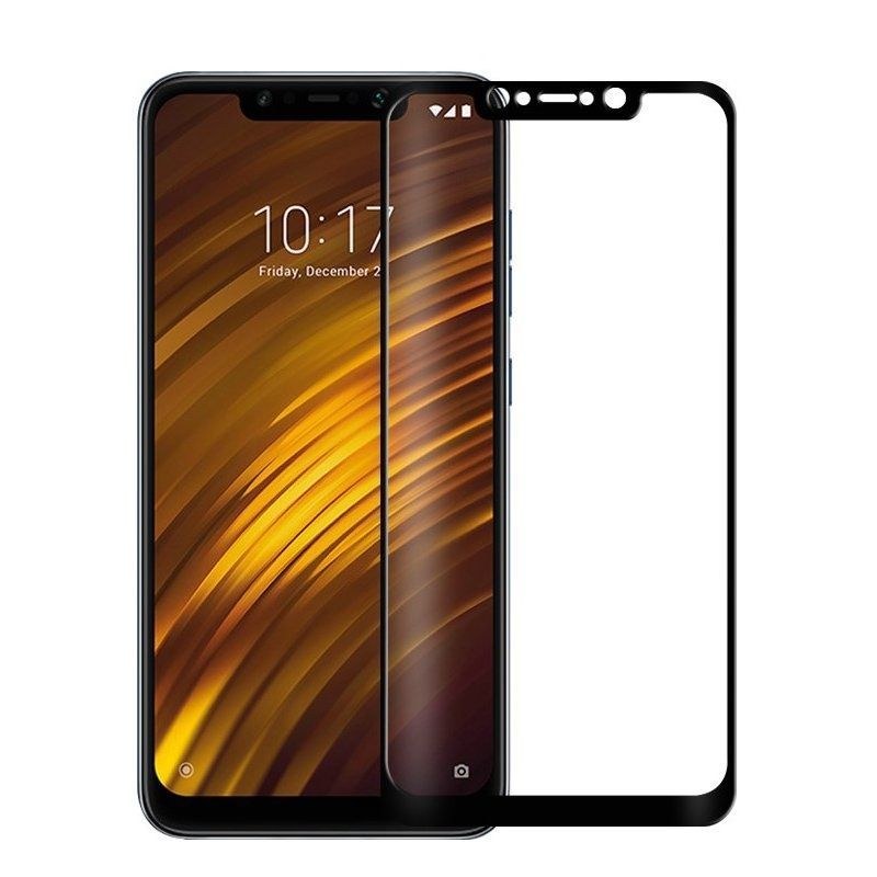 Захисне скло POCO F1 Black - -