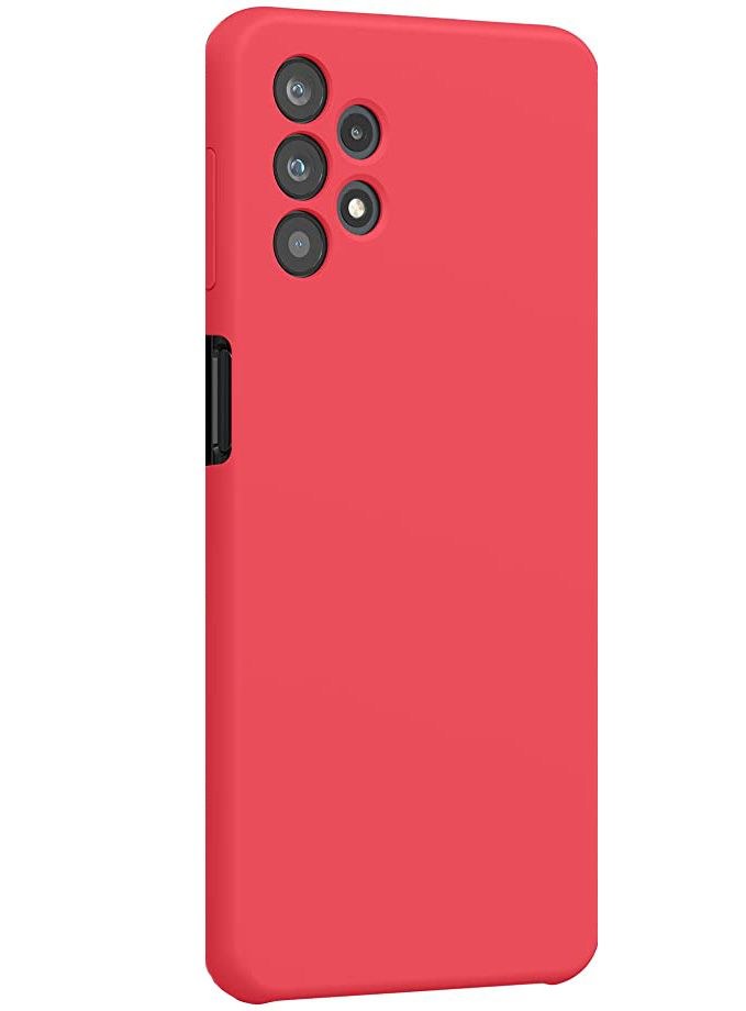 Чохол накладка Samsung A32(5G) Red Silicone Case Full Protectiv - -