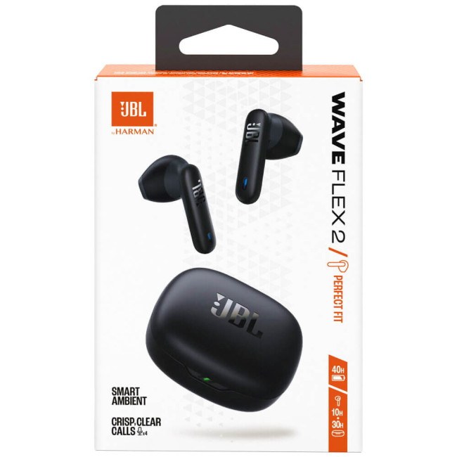 Навушники JBL Wave Flex 2 (JBLWFLEX2BLK) Black