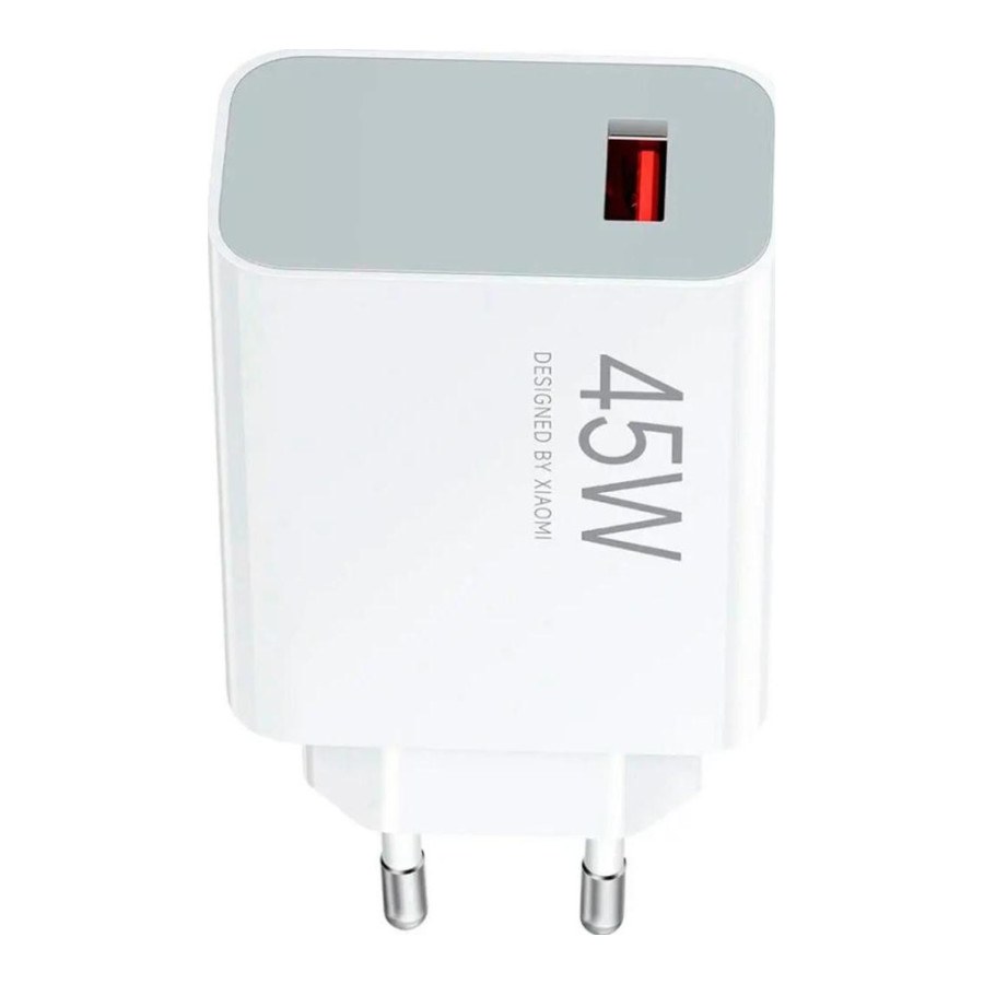 МЗП Xiaomi 45W Turbo Charg USB-A (BHR07SLEU) White