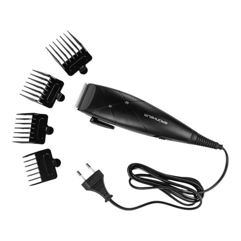 Провідна машинка для стрижки GHC940 15 Вт, 4 змінних гребня (GRUNHELM)