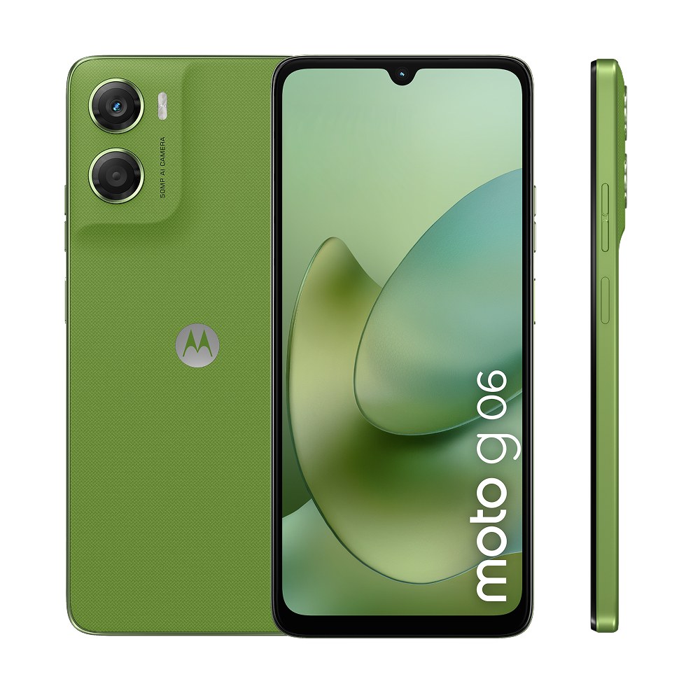 Смартфон Moto G06 4/128Gb Tendril (Green) (PBA20021RS)