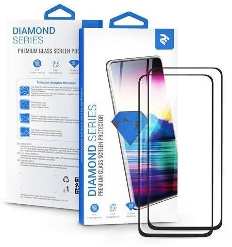 Захисне скло Iphone 12 Mini black - -