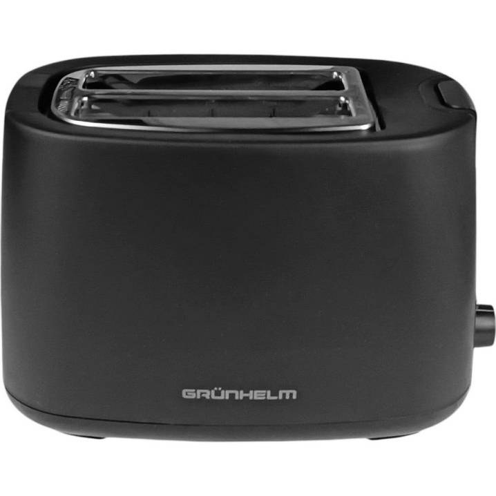 Тостер GTR019B (чорний) 750 Вт GRUNHELM - -