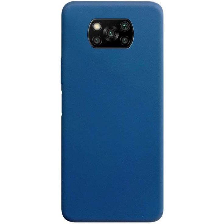 Чохол накладка Poco X3 blue original - -