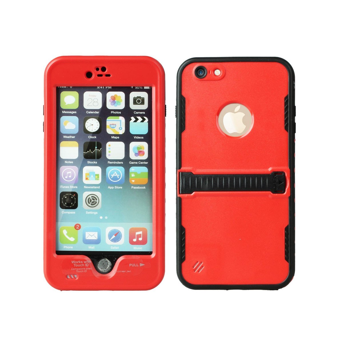 Чохол накладка Avatti Iphone 5/5S Red СКЛД - -
