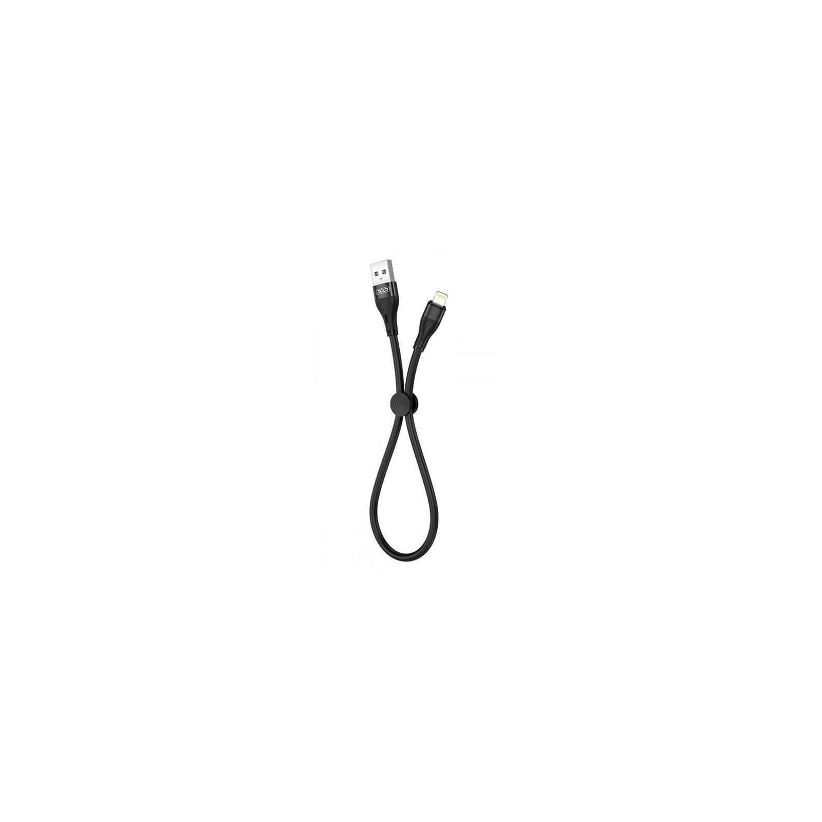 Дата кабель XO NB179 MicroUSB 2.4A 0.25m Black - -