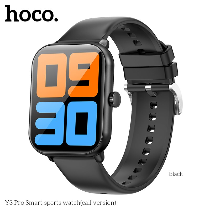 Смарт-годинник Hoco Y3 Pro Black