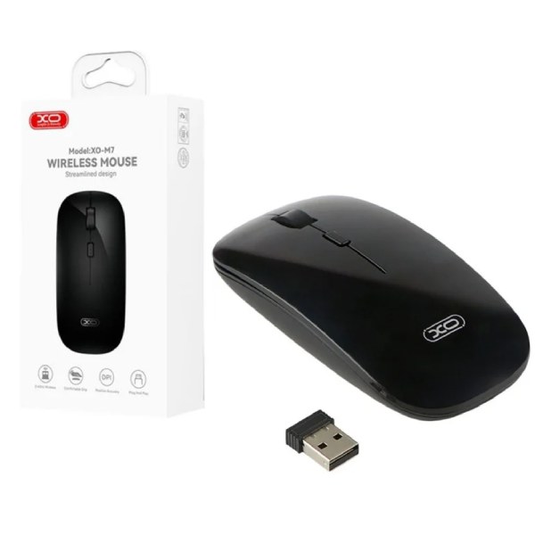 Миша бездротова XO M7 Black - -