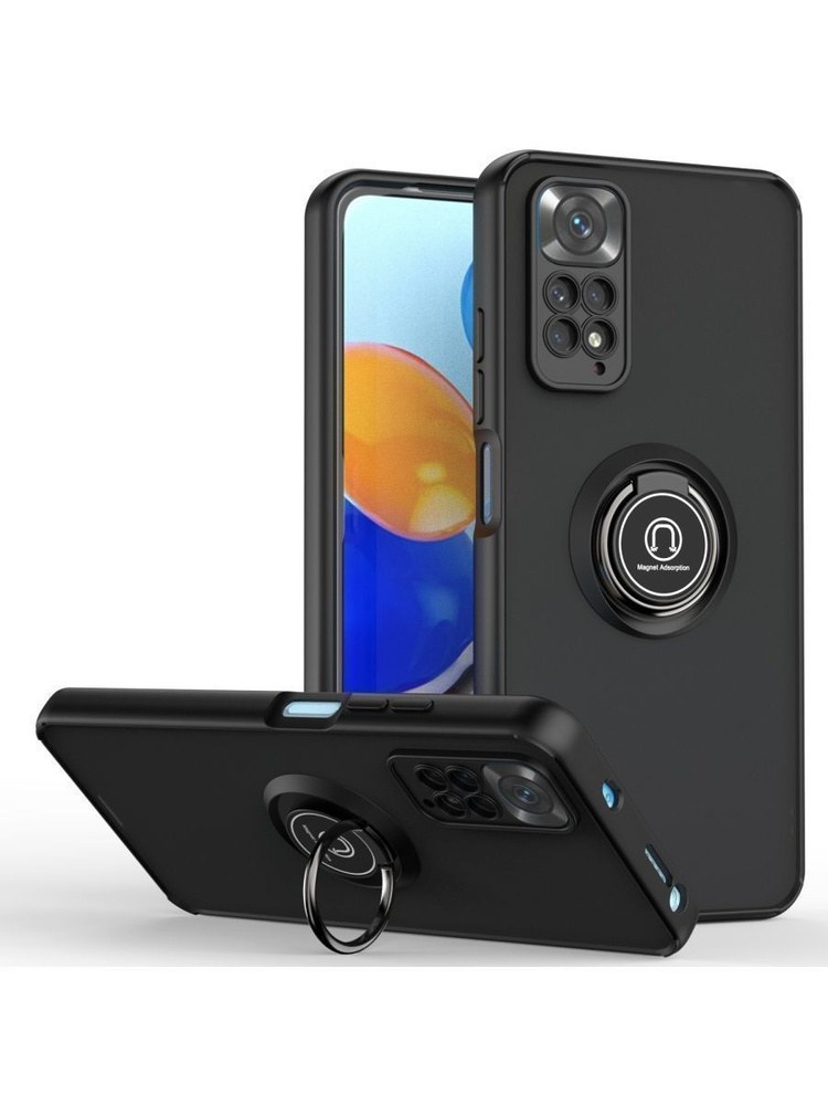 Чохол накладка Totu Series Separate Camera Xiaomi Redmi Note 11/11S Black - -