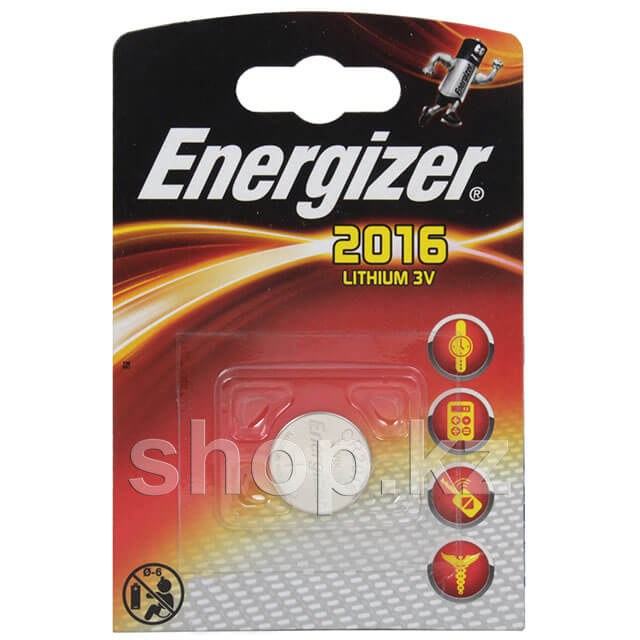 Батарейка ENERLIGHT LITHIUM CR2016 1шт./уп.