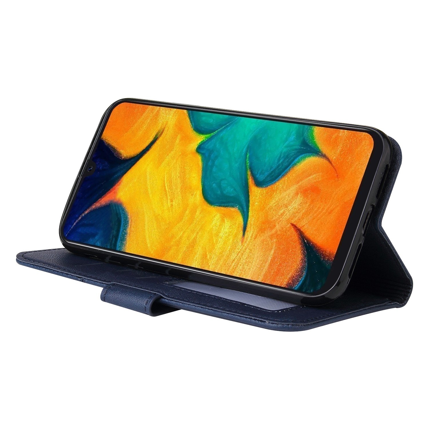Чохол накладка Samsung A20/30 Classy Cases Black-Blue СКЛ - -