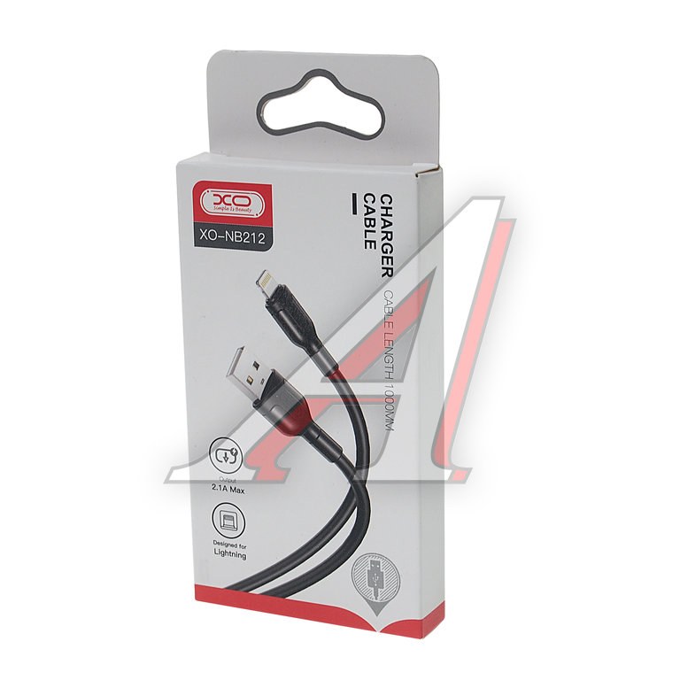 Дата кабель XO NB212 Micro USB 2.1A 1.0m Black