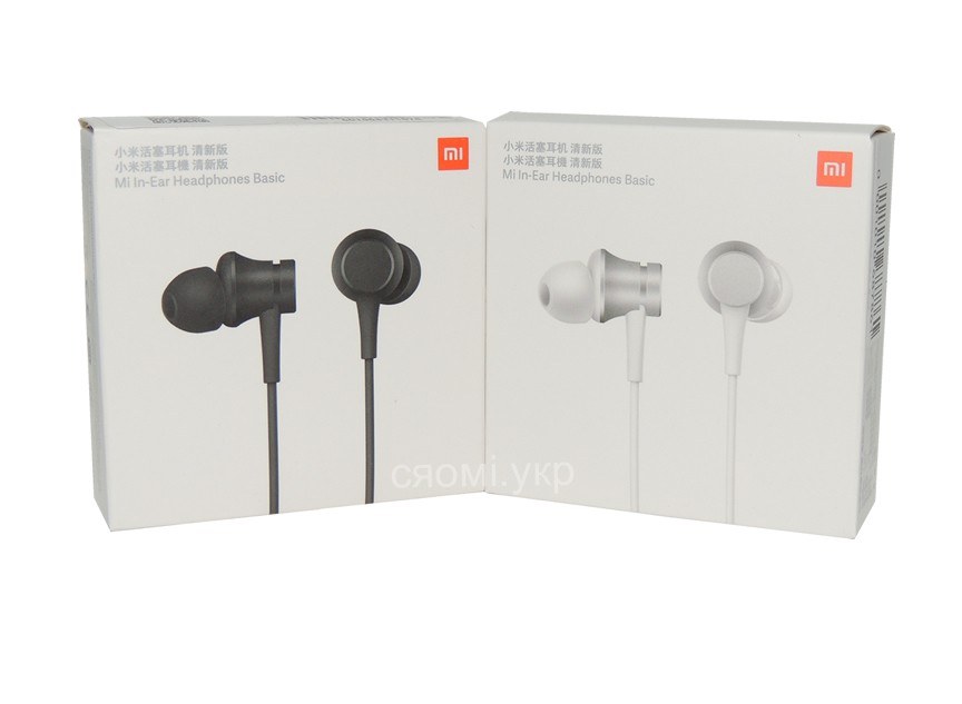 Навушники Xiaomi Piston Fresh Bloom Matte чорна - -