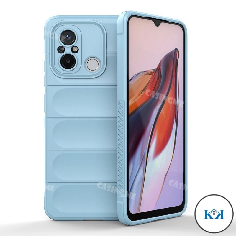 Чохол накладка Silicone Case Xiaomi Redmi 12C Lite Blue - -