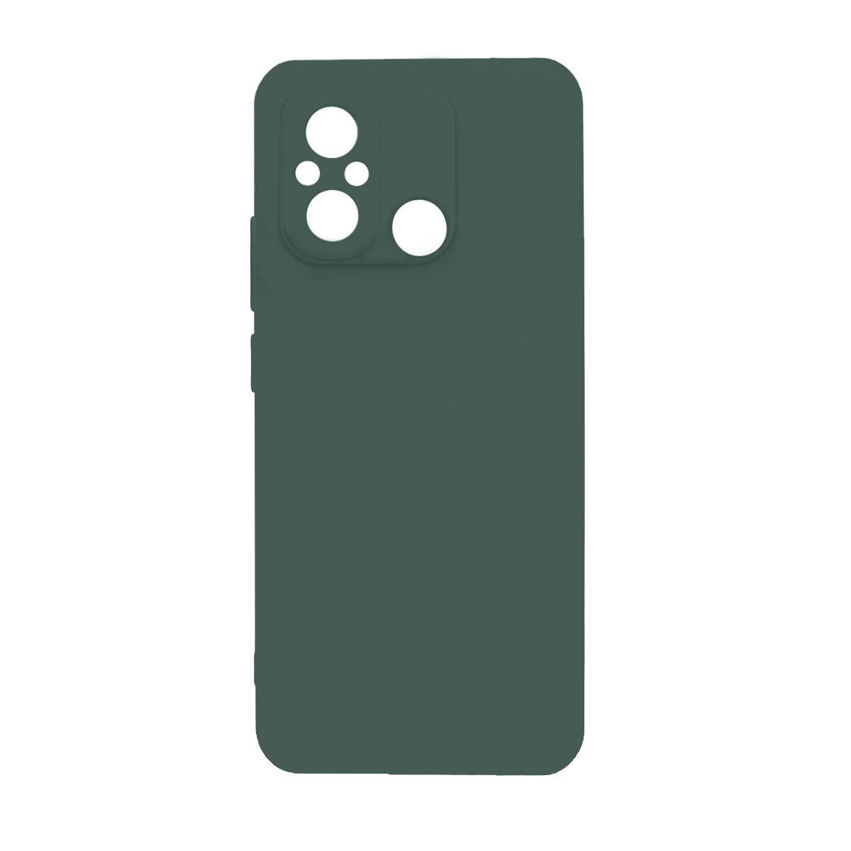 Чохол накладка Silicone Case Full Protective Xiaomi Redmi 12C Dark Green - -