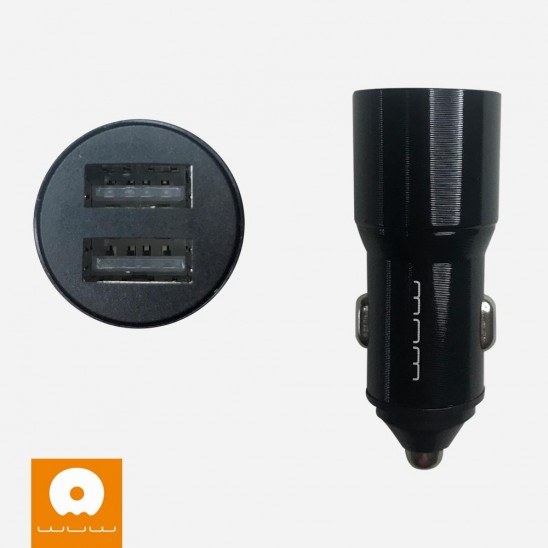 АЗП WUW C127 2USB 2.4A Black - -