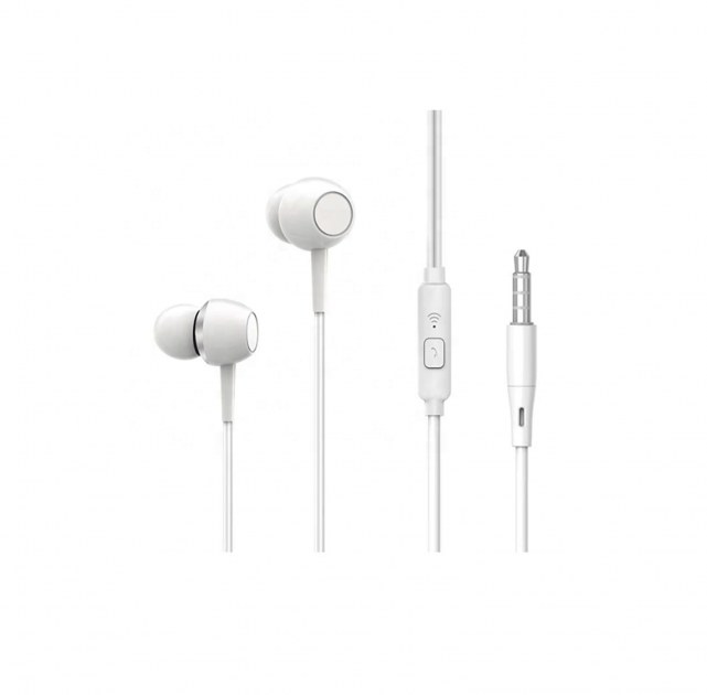 Навушники WUW R140 з мікрофоном White - -