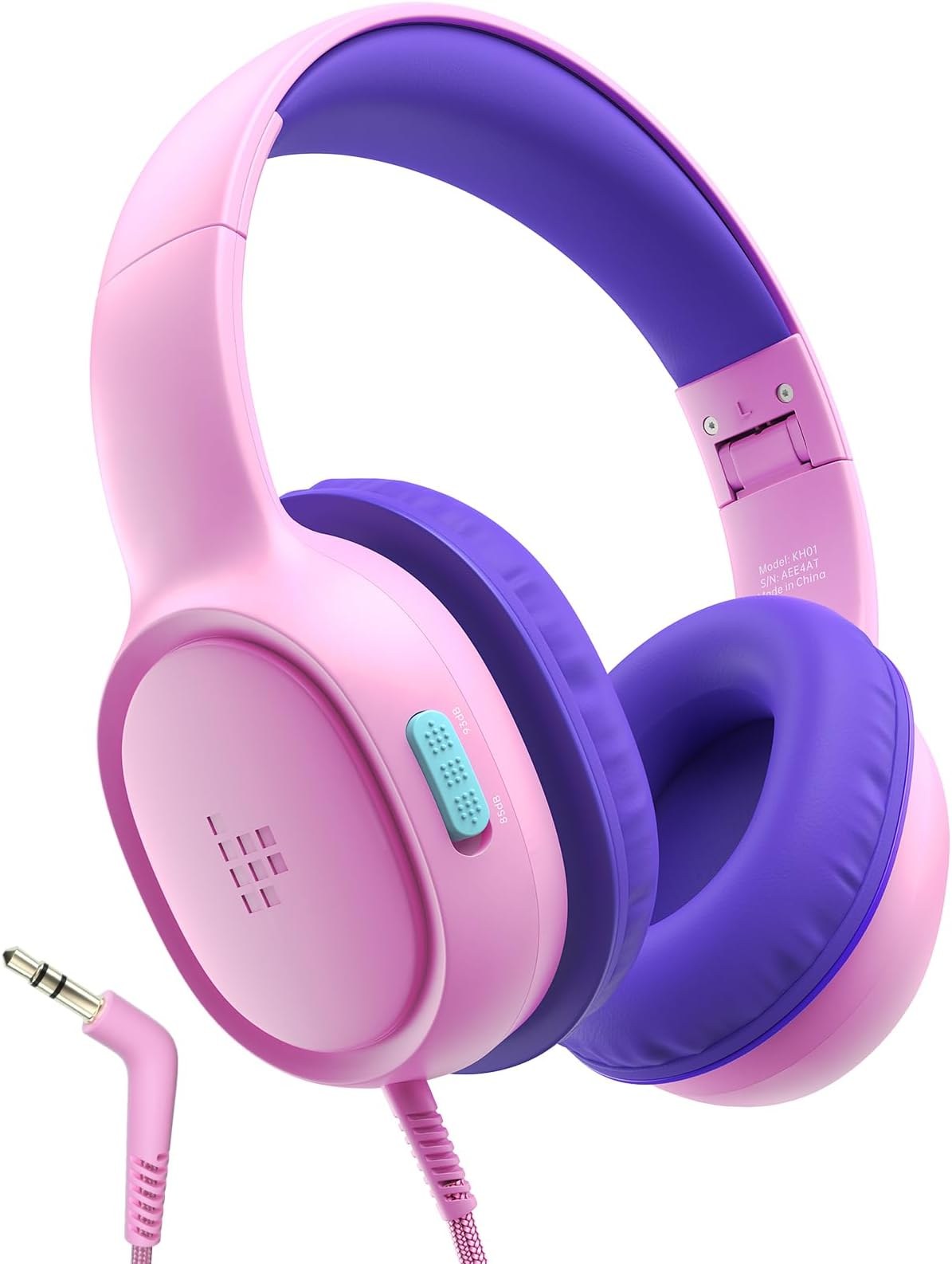 Навушники Stereo Headphone P9S Pink - -