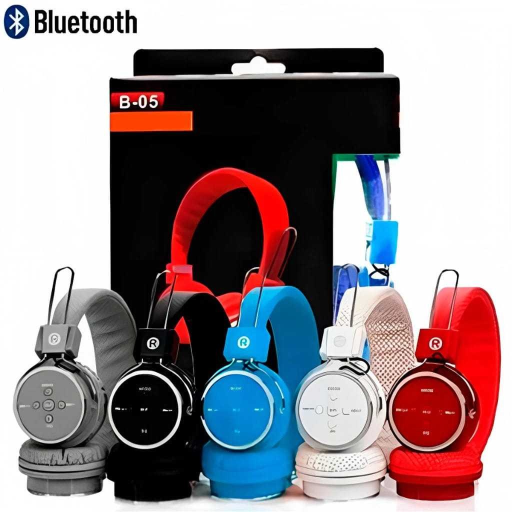 Навушники Wireless Headphone B05 Bluetooth (Синій) - -