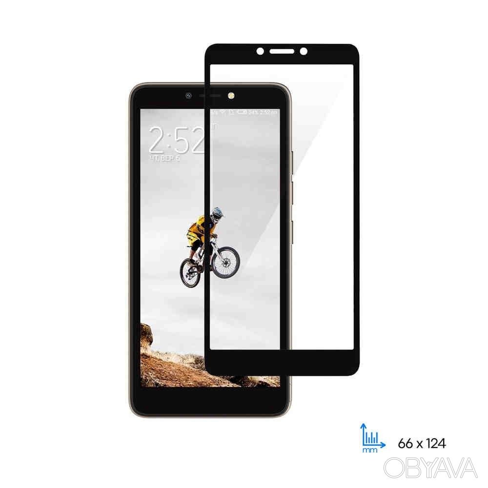 Захисне скло Tecno POP2 F Black - -