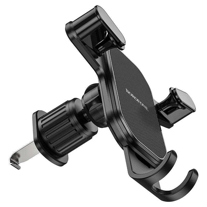 Автотримач Borofone BH76 Soul hook clip air outlet car holder Black - -