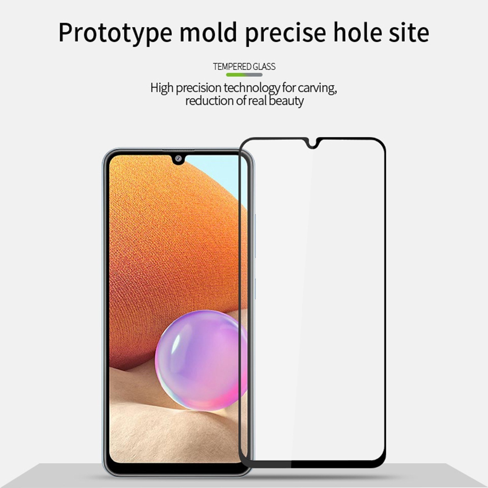 Захисне скло Glasscove Honor X7a Black - -