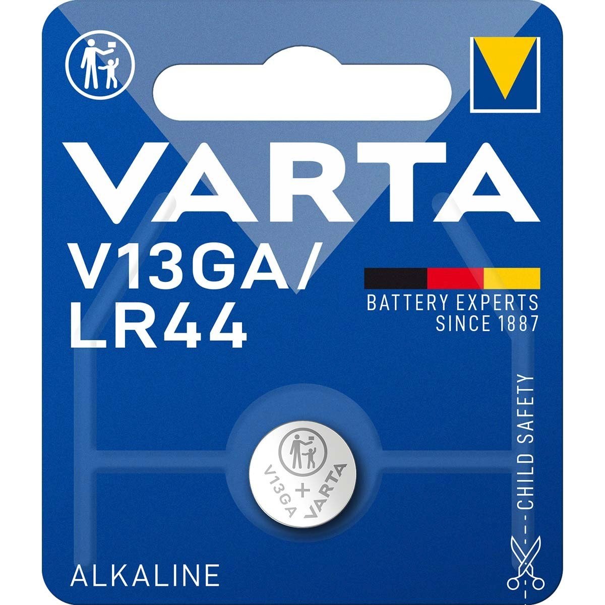 Батарейка VARTA LR44 (V 13 GA) 1шт./уп.