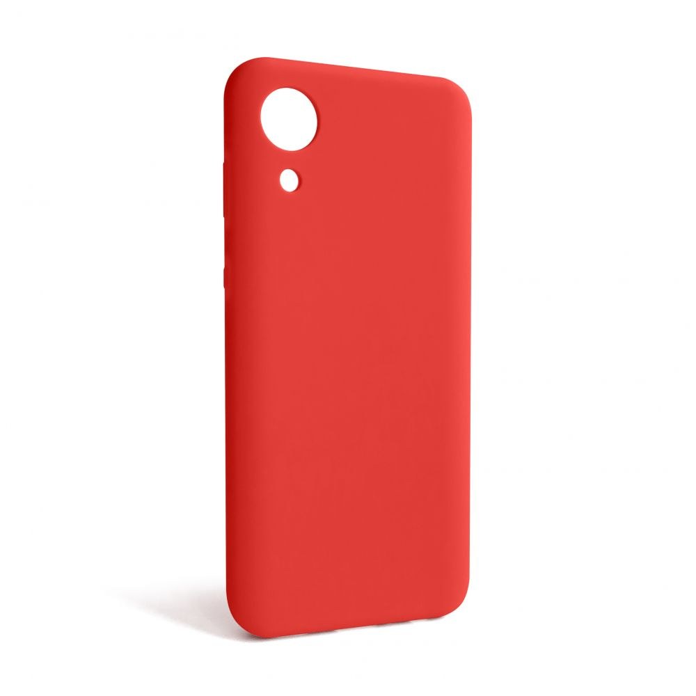 Чохол наклада Silicone Case Samsung A03 Core Red - -