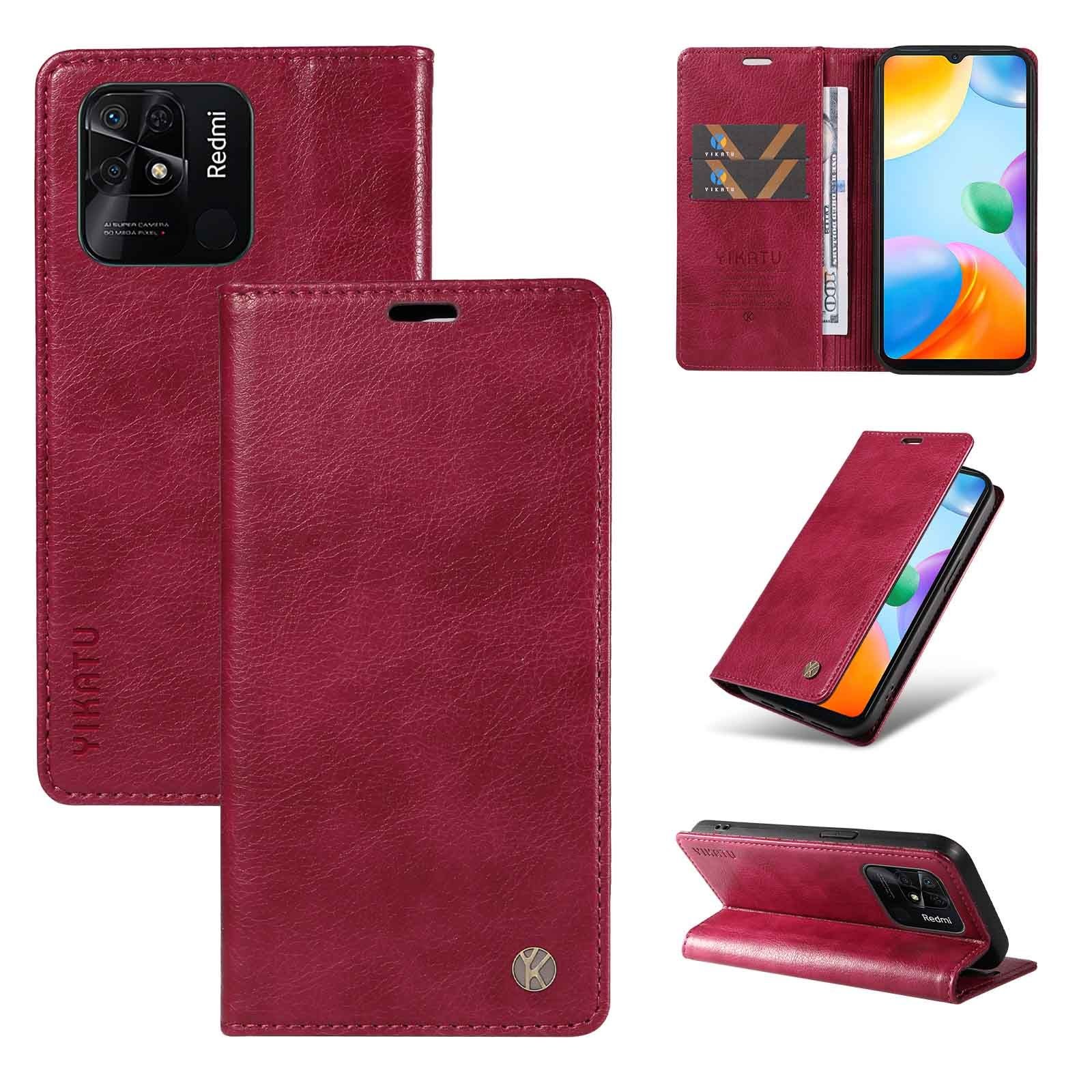 Чохол-книжка Premium Xiaomi Redmi 10C/Poco C40 Red - -