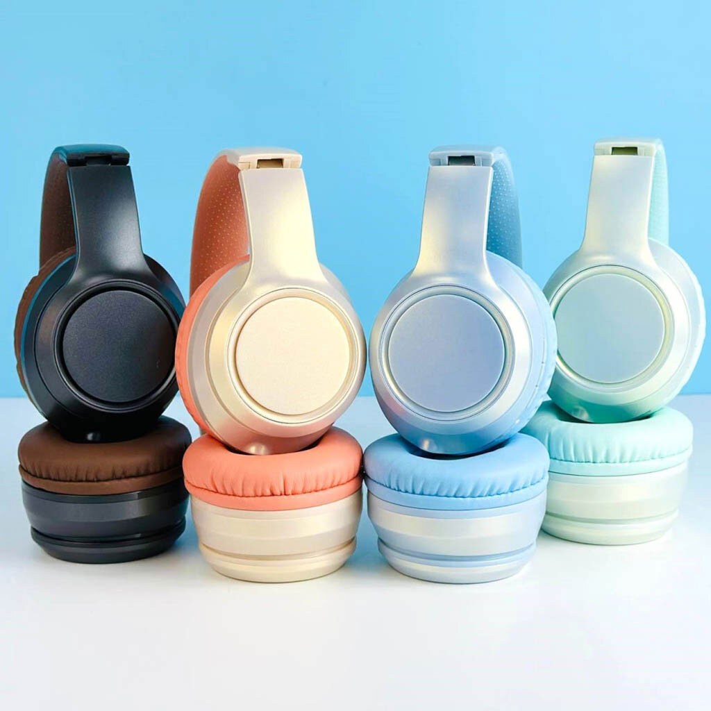Навушники Bluetooth JEQANG JH-BT611 Can TF+FM Blue