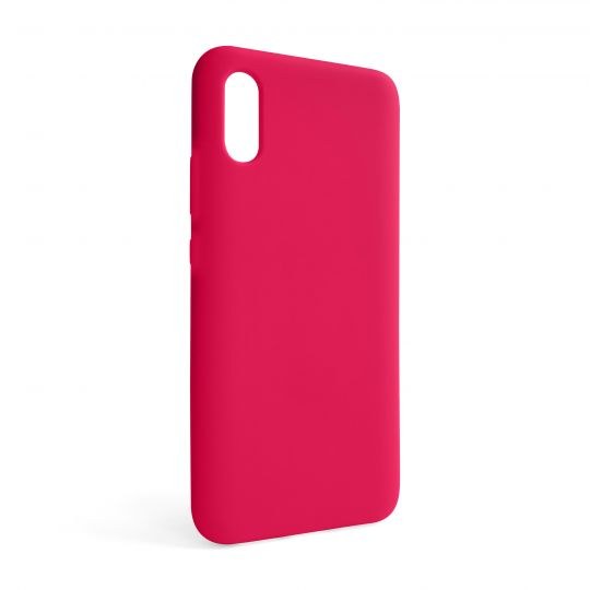 Чохол накладка Silicone Case Full Protective Xiaomi Redmi 9A Peach - -