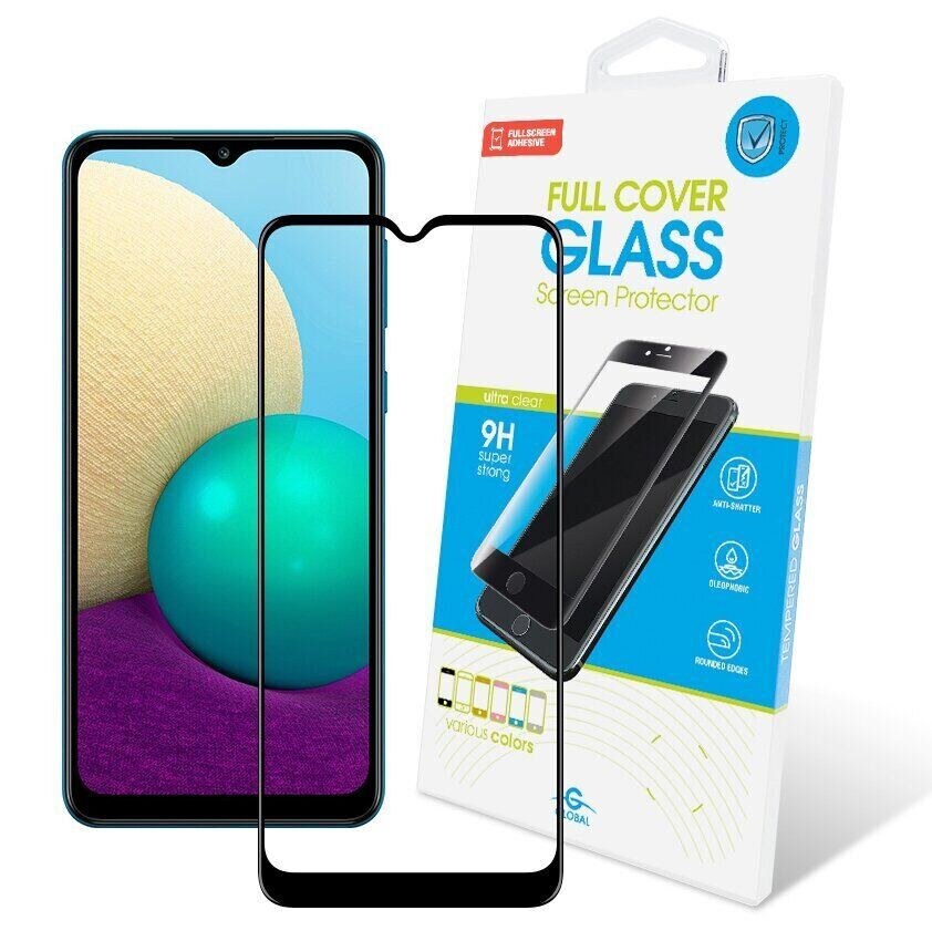 Захисне скло Samsung A02 Black -