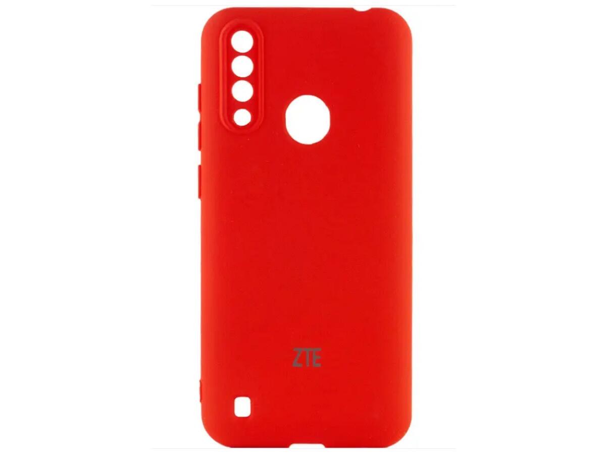 Чохол накладка ZTE A71 Silicon Case Protective Pink - -