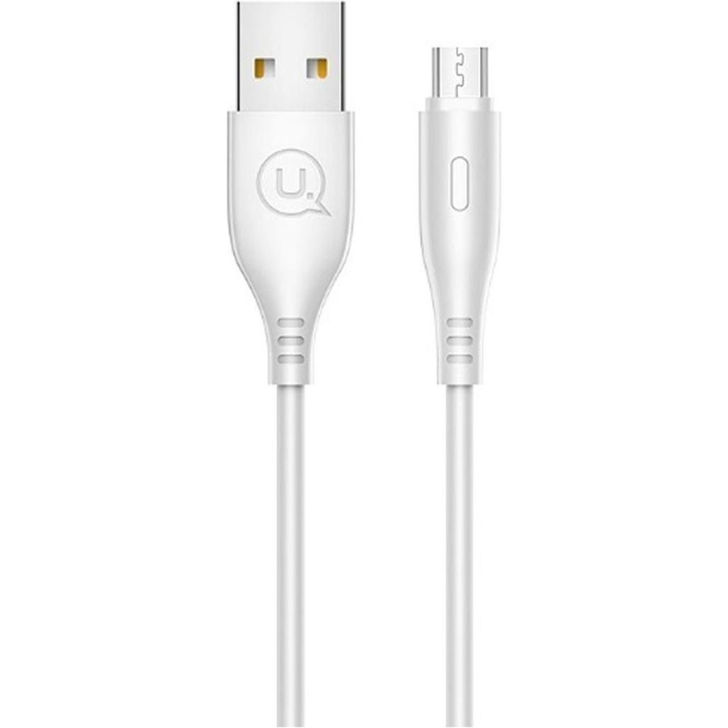 Дата кабель Usams Lightning U18 Round 2A 1.0m White - -