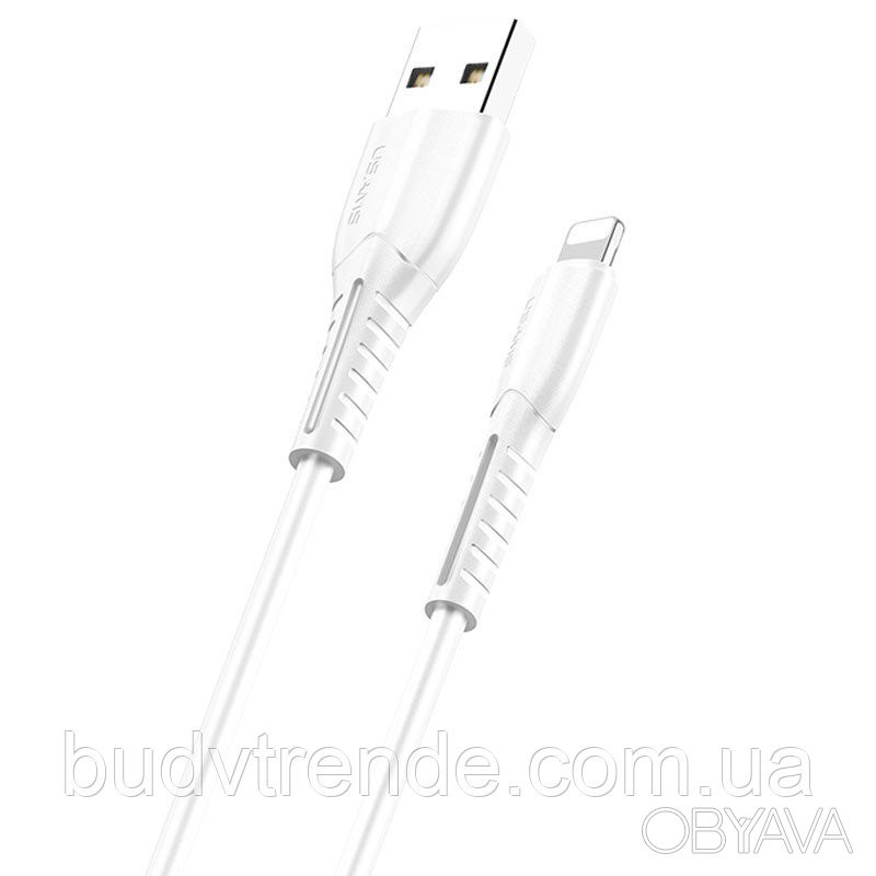 Дата кабель Usams Lightning U35 2A 1.0m Black - -