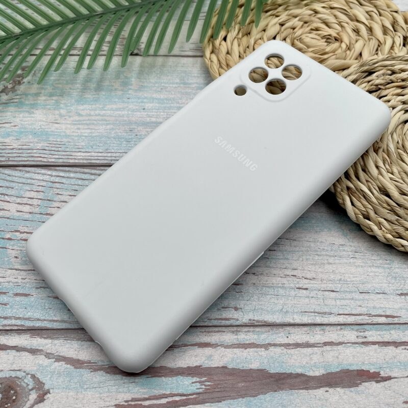 Чохол накладка Samsung A22/M32 (4G) Lite Gray Silicone Case Full Protective - -