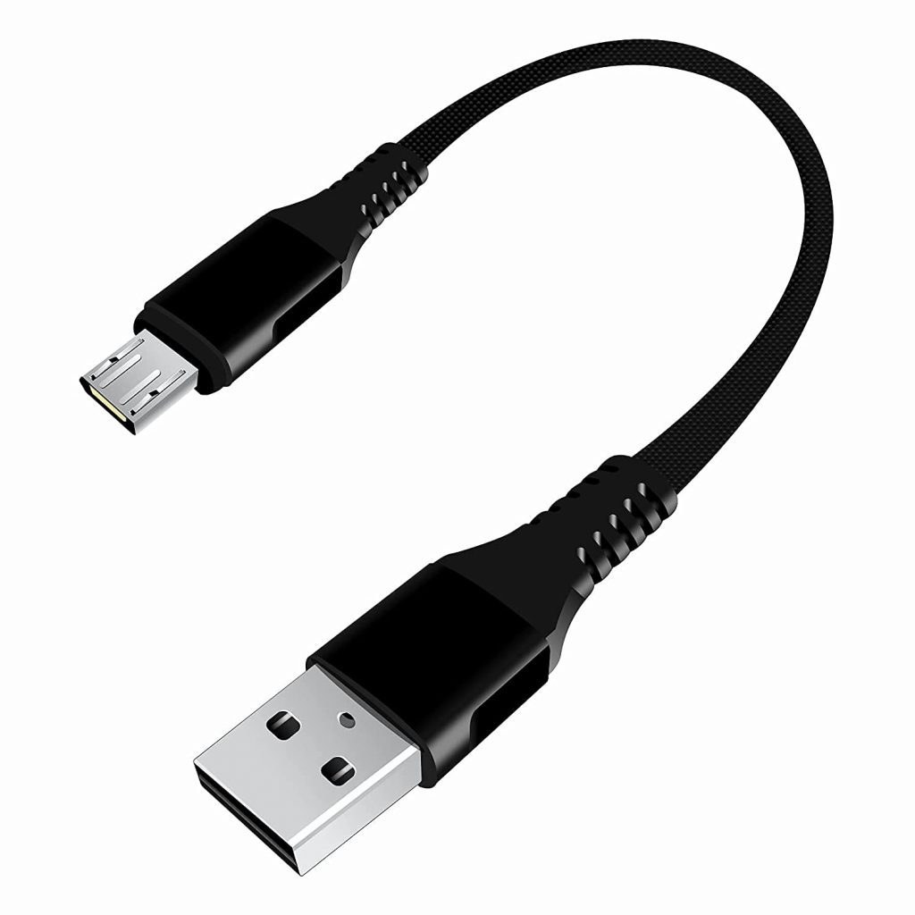 Дата кабель для Power Bank Micro USB Black без упаковки - -