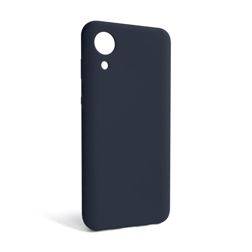 Чохол наклада Silicone Case Samsung A03 Blue - -