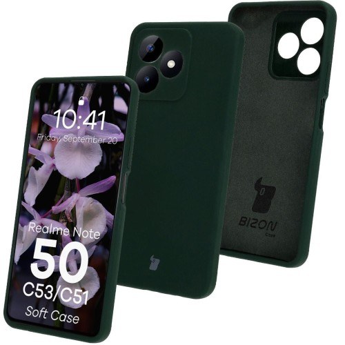 Чохол накладка Full Soft Case Realme C51 / C53 / Note 50 Dark Green - -