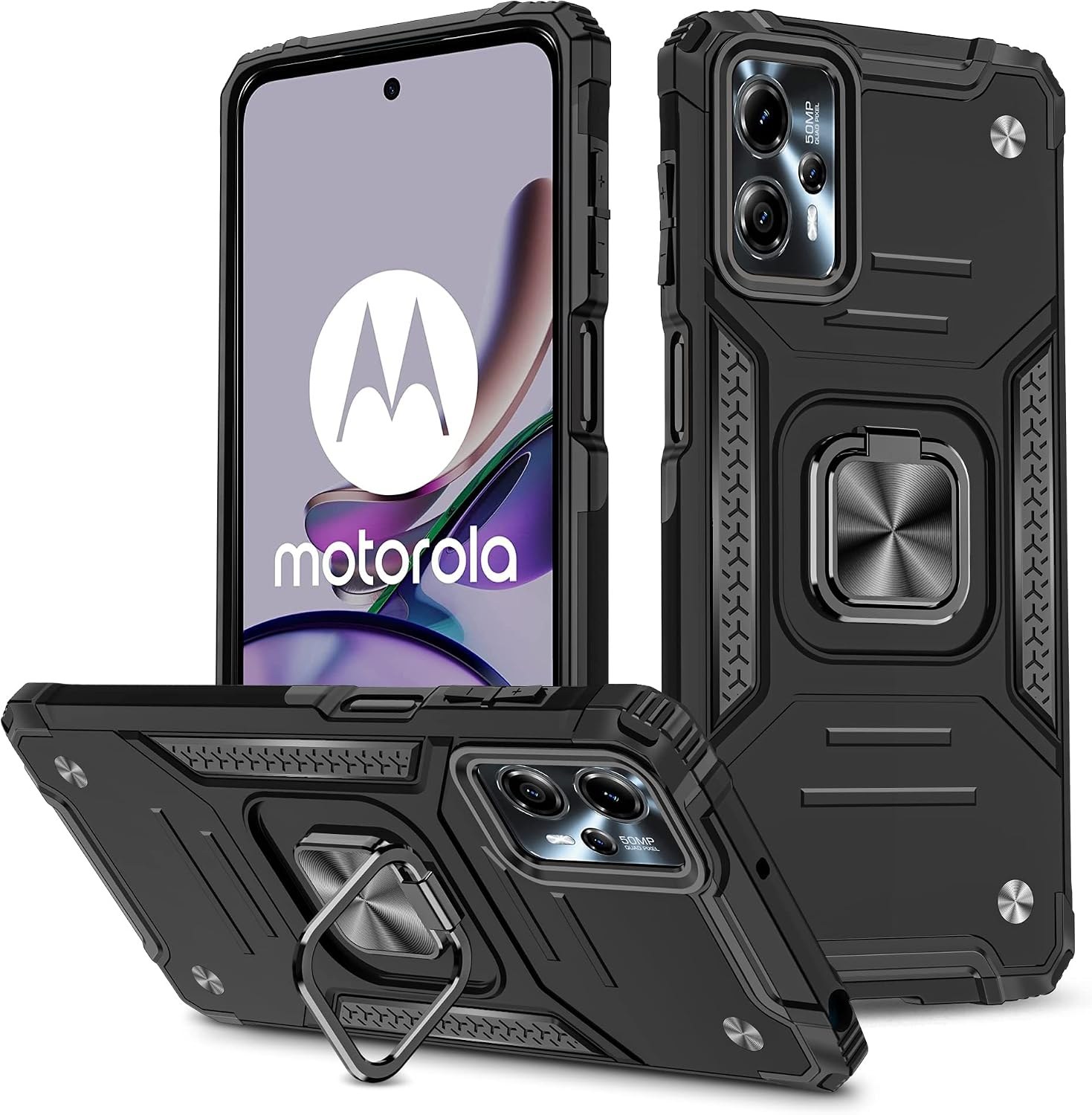 Чохол накладка Silicone Case Motorola G13 / G23 Black - -